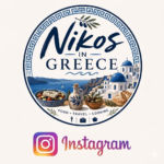 Nikos In Greece with Instagram Logo